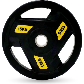Диск обрезиненный c хватом UNIX FIT PRO 15 кг, 51 мм